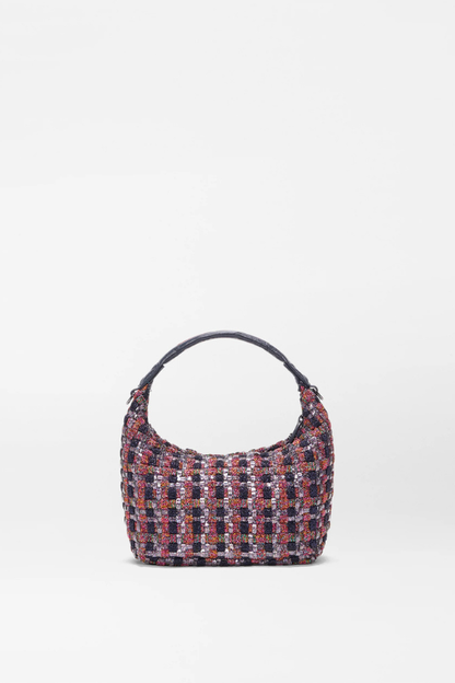 Mini Woven Hobo - Multi Shimmer