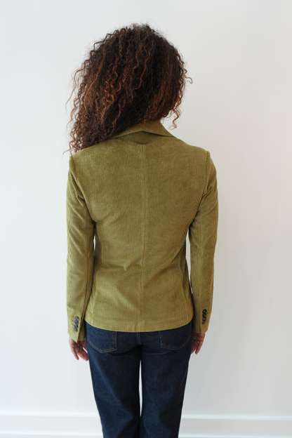 Slim Fit Corduroy Blazer