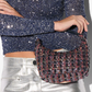 Mini Woven Hobo - Multi Shimmer