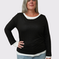 Double-Layer Long Sleeve Tee