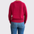 Repeat Classic Fit Red V-Neck Sweater Sweater