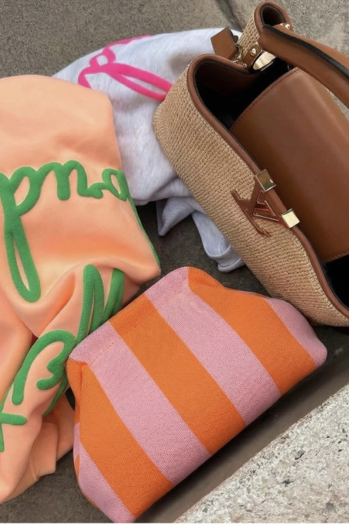 City Girl Pouch Orange/Pink