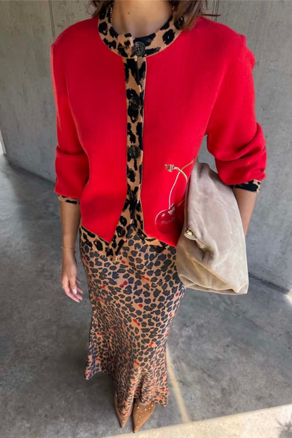 Cherry Holly Cardi