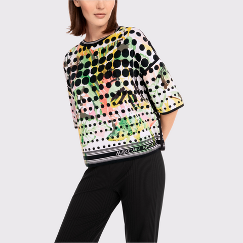 Marc Cain Reversible Short Sleeve Sweater