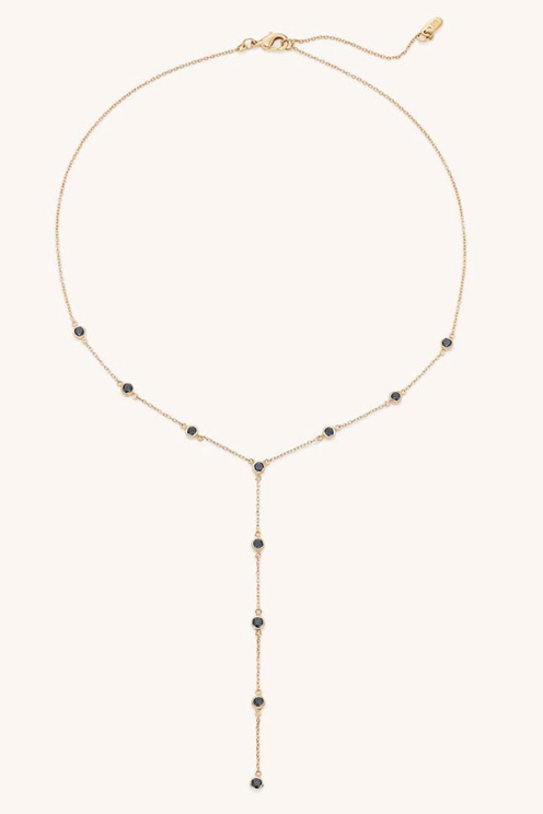 Orsay Lariat - Black CZ
