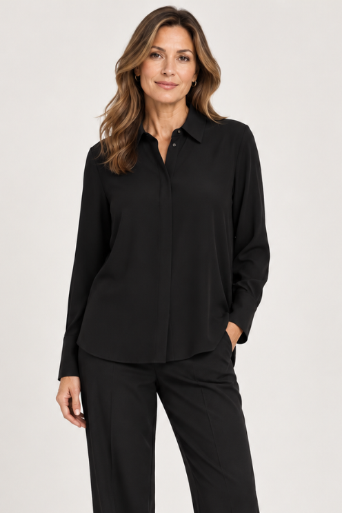 Melory Collared Blouse