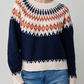 Chunky Fair Isle Crew