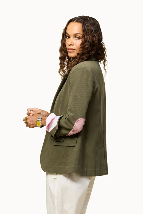 Workday Love Blazer - Army Green