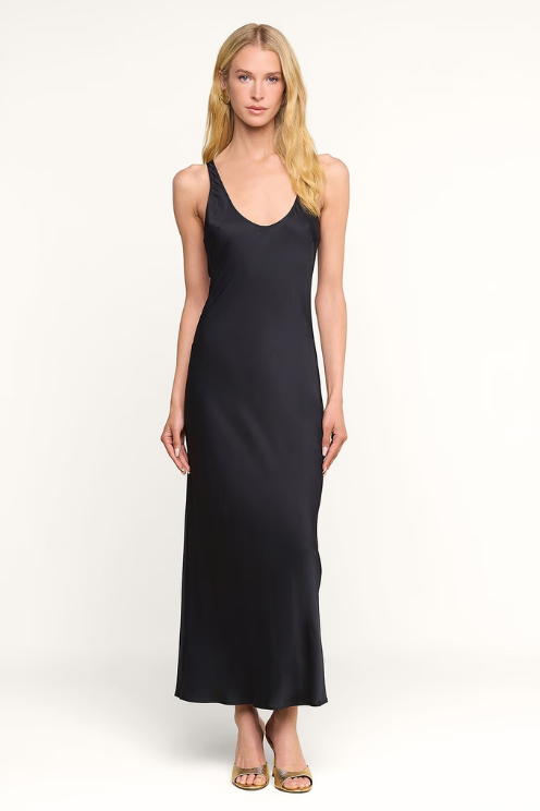 Akiya Satin Maxi Dress