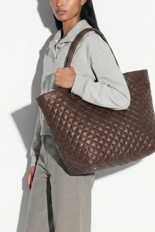 Walnut Large Metro Tote Deluxe