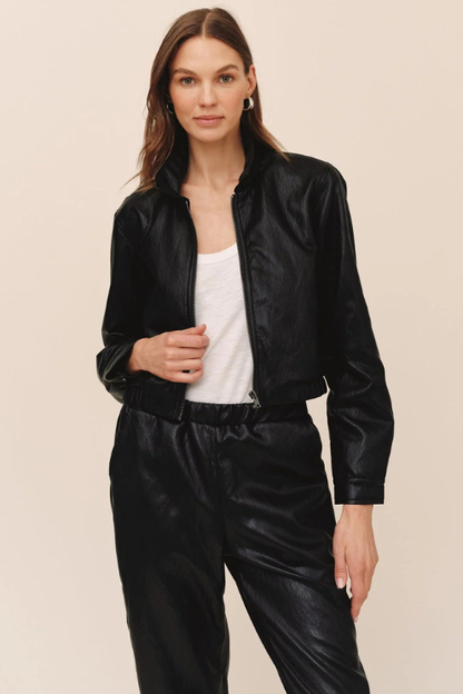 Crop Bomber Jacket