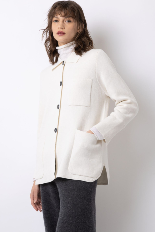 Double-face Overshirt