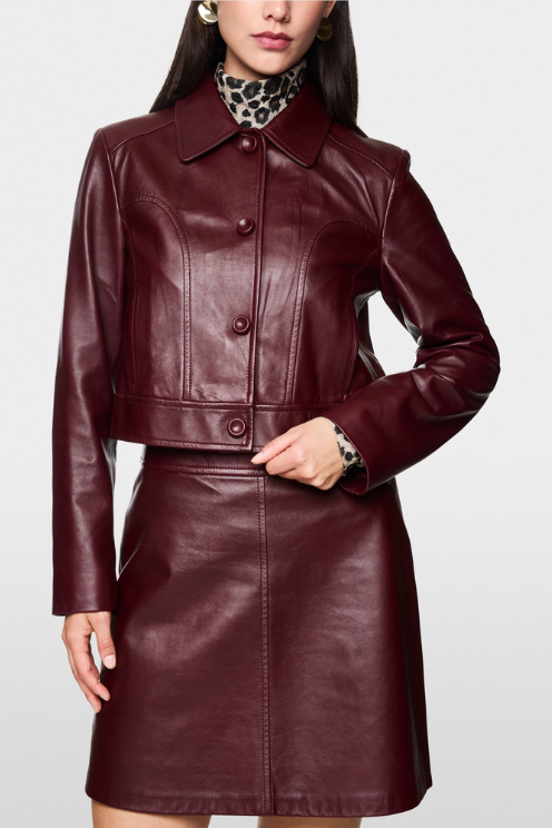 Short Leather Jacket
