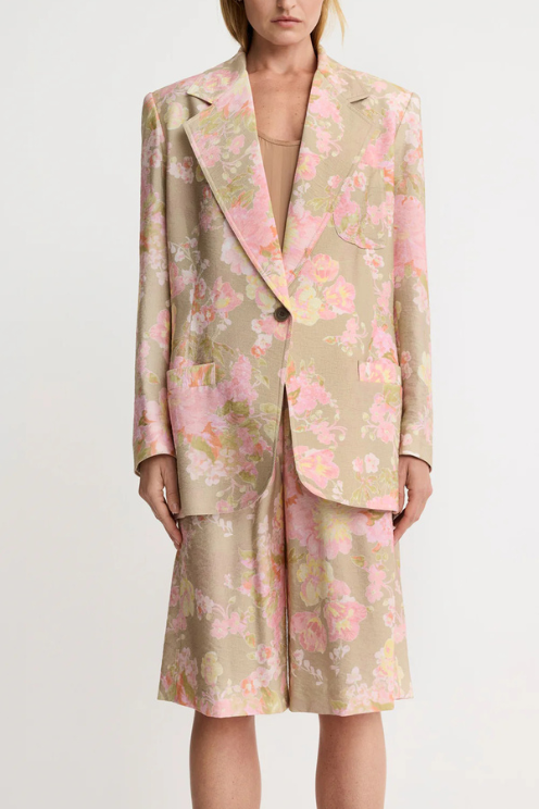 Notched Lapel Blazer