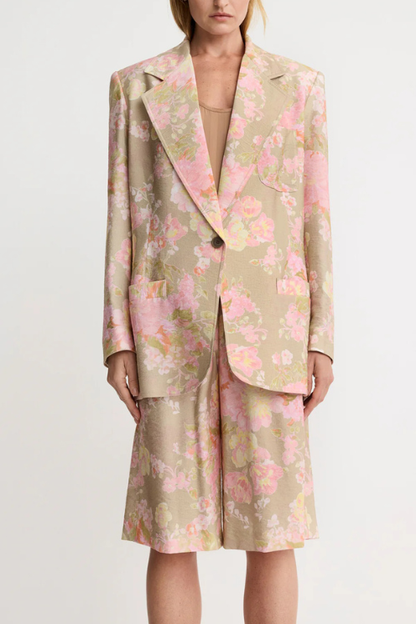 Notched Lapel Blazer