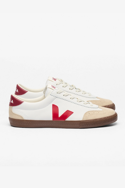 Volley Leather White Pekin Bark