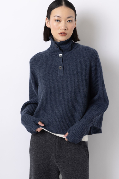 Textured Poncho Pullover