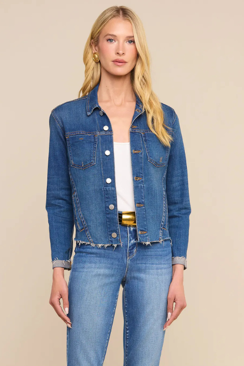 Janelle Slim Raw Jacket