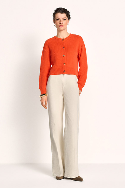 Decorative Button Cardi