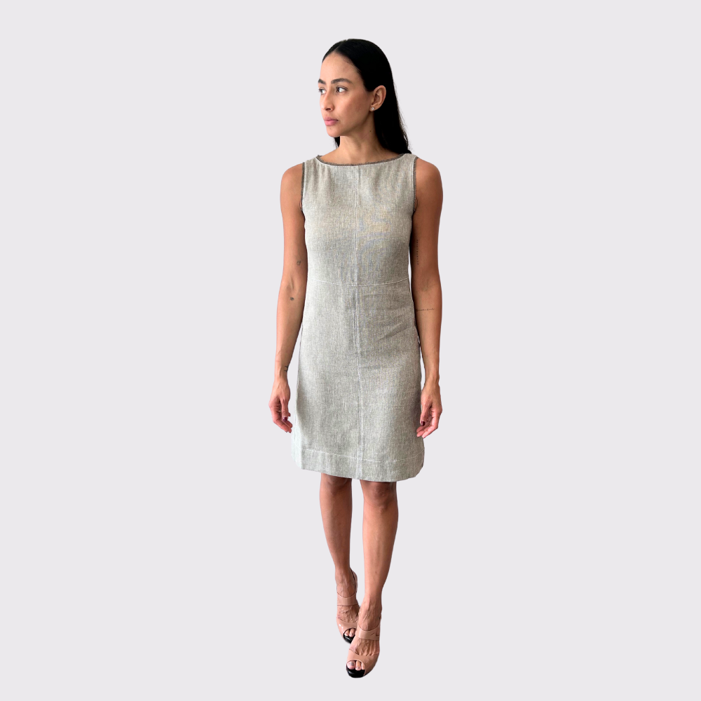 Tonet Frayed Edge Dress