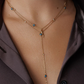 Horn Evil eye Necklace
