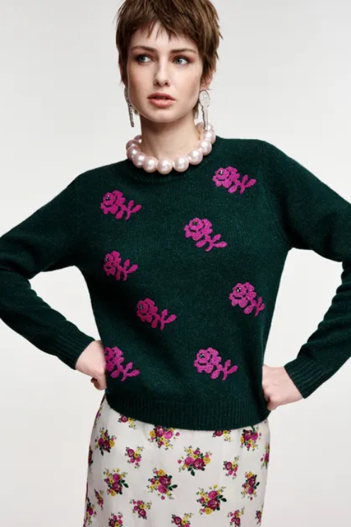 Korine Jacquard Sweater