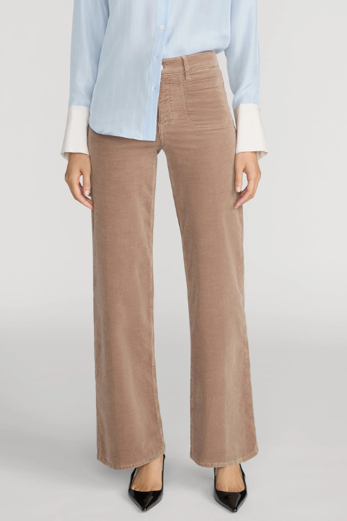 Le Slim Palazzo Modernist Pocket Corduroy