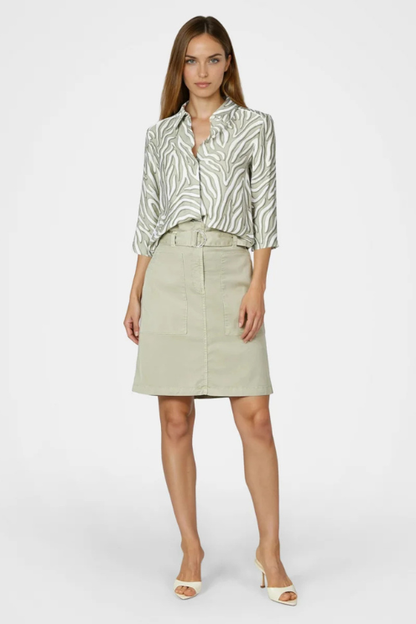 Paperbag Skirt with Pockets