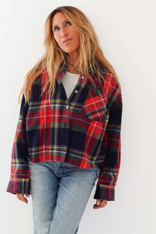 Tia Flannel Shirt