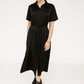Butter Satin Shirt Dress