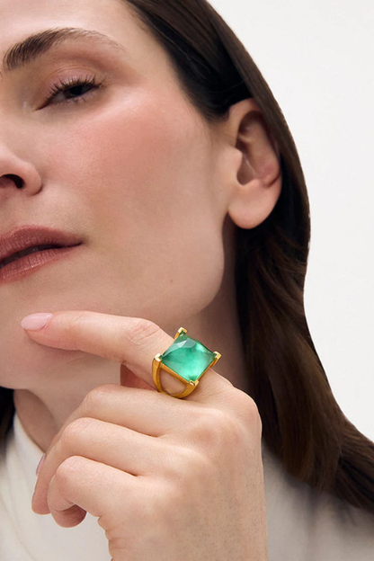 Plaza Ring - Banyan Green