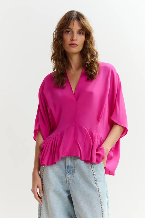 Johnny Crepe Blouse