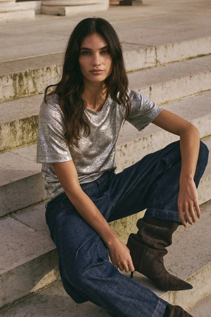 Metallic Tee