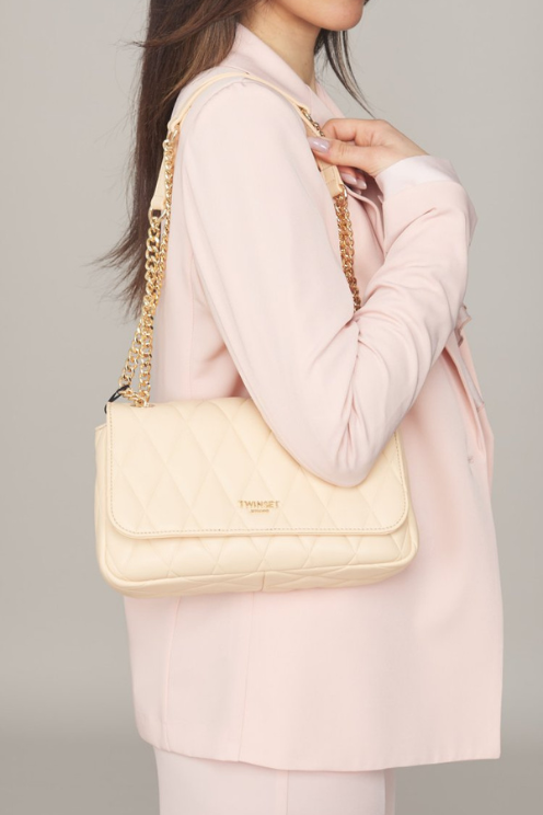 Twinset Faux Leather Crossbody Bag