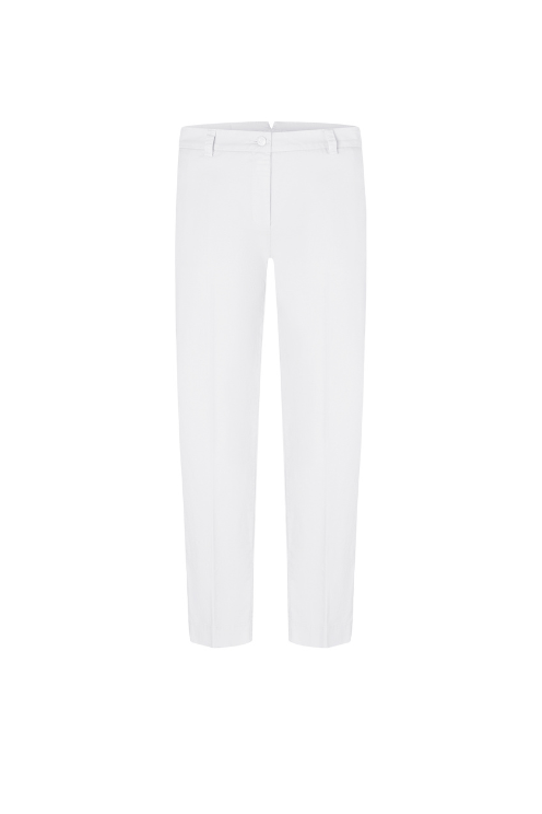 Kiana Slim Cotton Chino Crop Pant