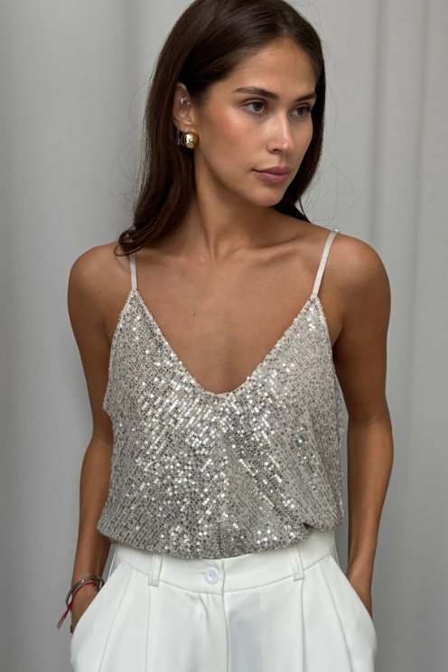 Sienna Sequin Camisole