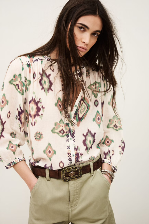 Odelie Printed Shirt