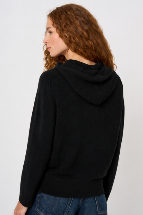 Knit Hoodie Sweater