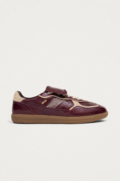Club Patent Deep Burgundy Leather Sneakers