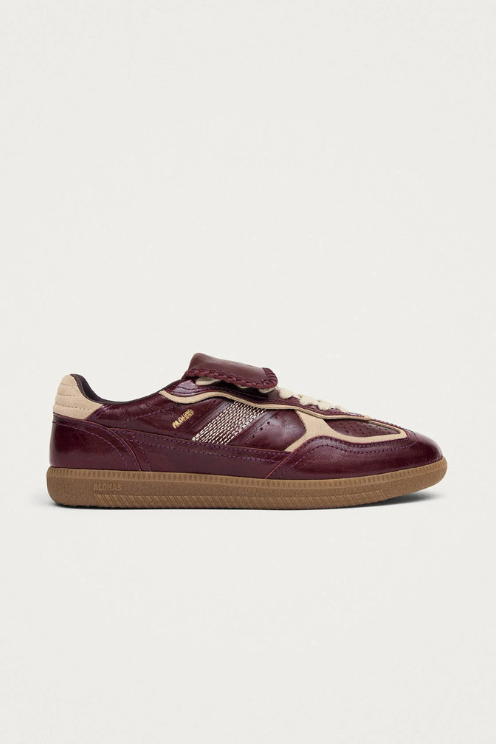 Club Patent Deep Burgundy Leather Sneakers
