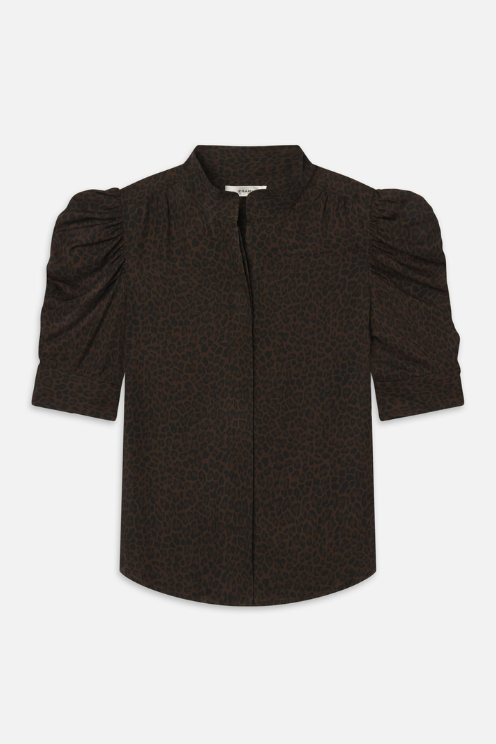 The Leopard Gillian Top in Leopard