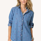 Mia Tiny Hearts Denim Shirt