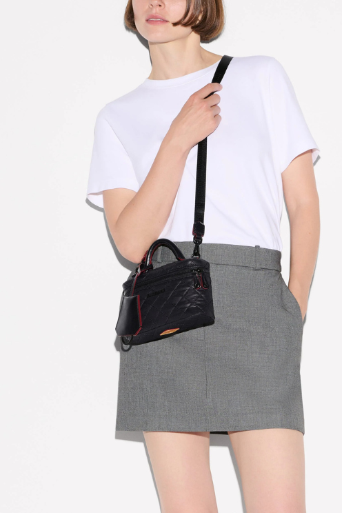 Metro Train Case Crossbody