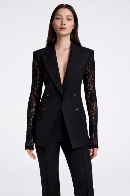 Lace Sleeve Not a DB Blazer
