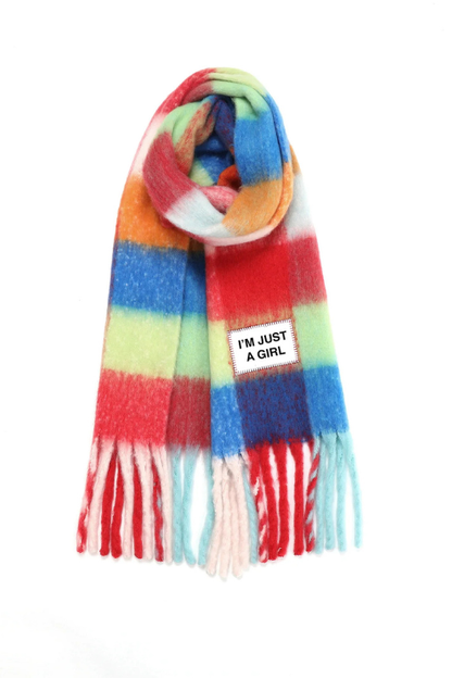 "Im Just a Girl" Maxi Scarf