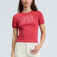 Sweetheart Phrases Ringer Tee
