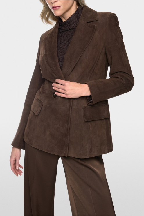 Suede Blazer