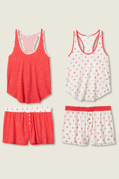 Mix and Match Strawberry Dreams Sleep Sets