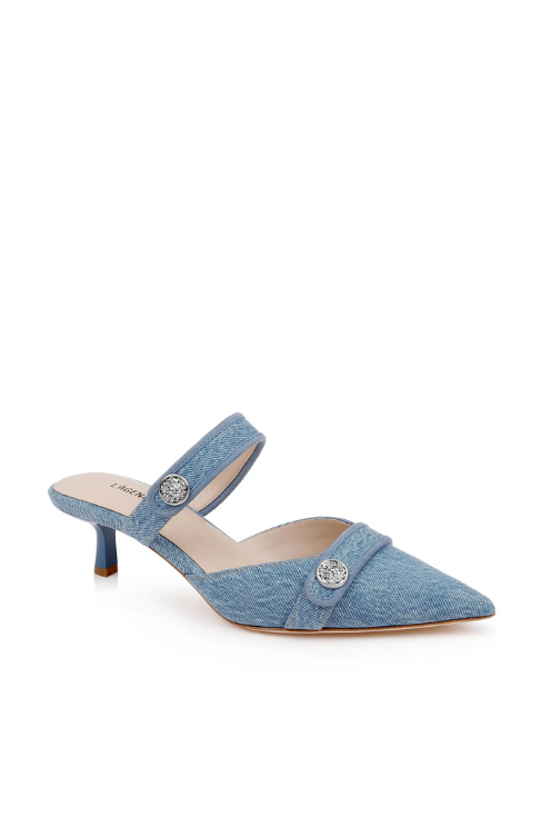 Gilliane Denim Mule