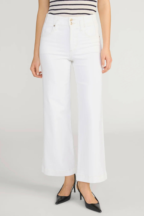 Seamed Wide Leg Trouser